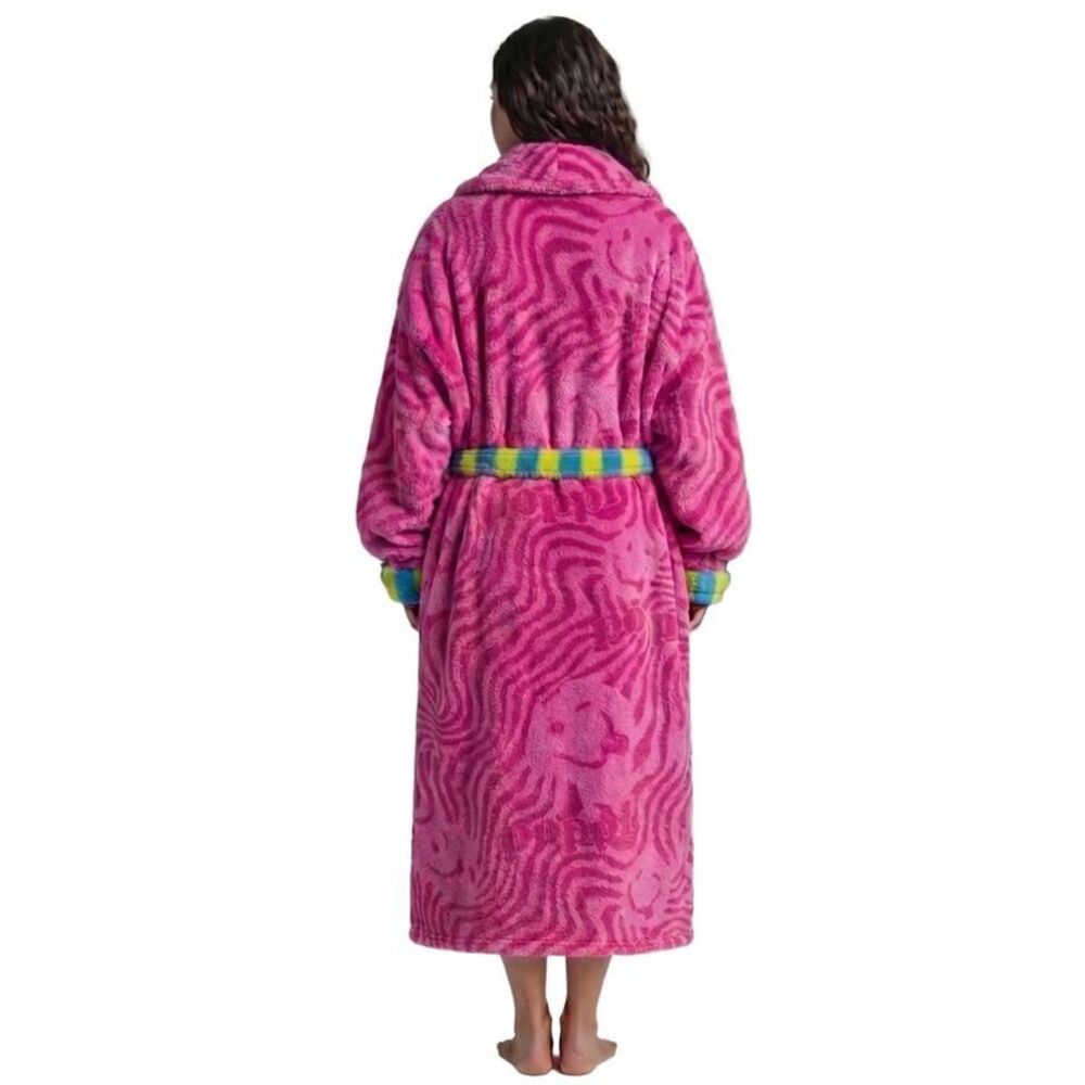 S/M Poppi Dorm Bath Robe Pink - Picture 3 of 5